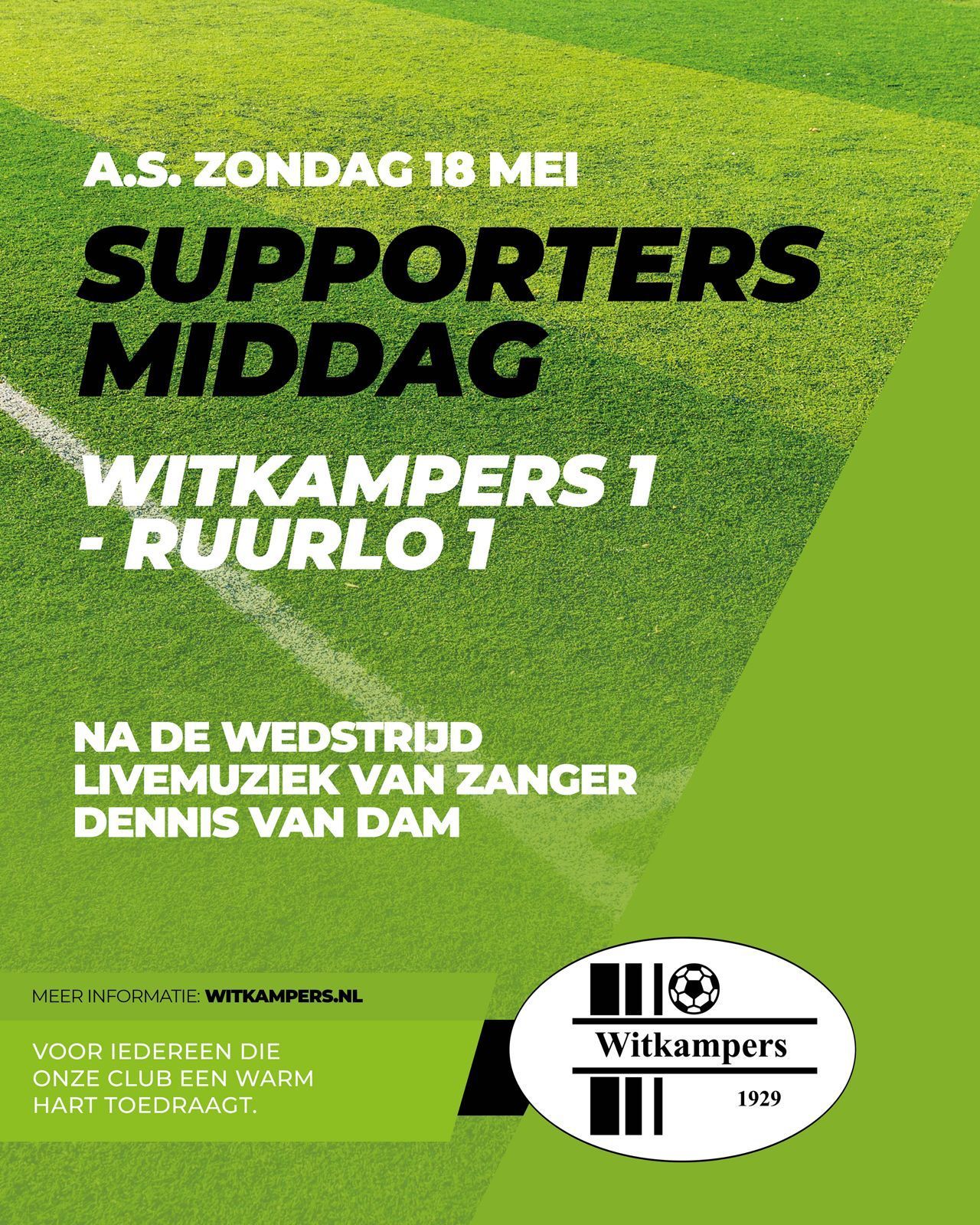 Supportersmiddag Witkampers 1 - Ruurlo 1