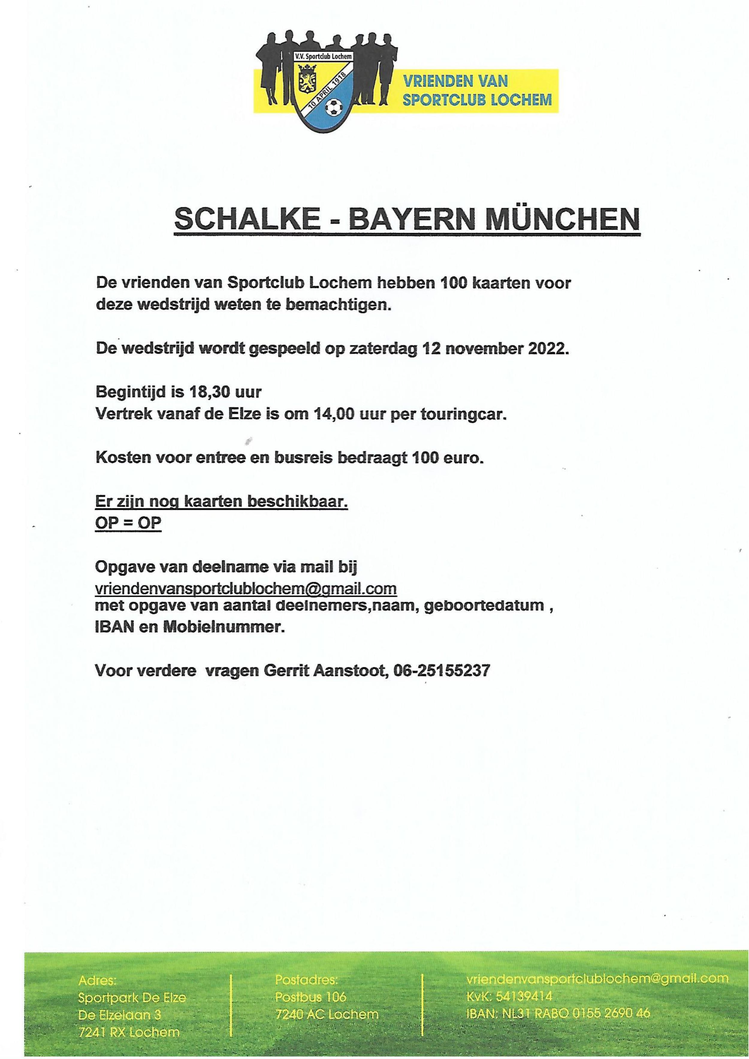 Schalke - Bayern München