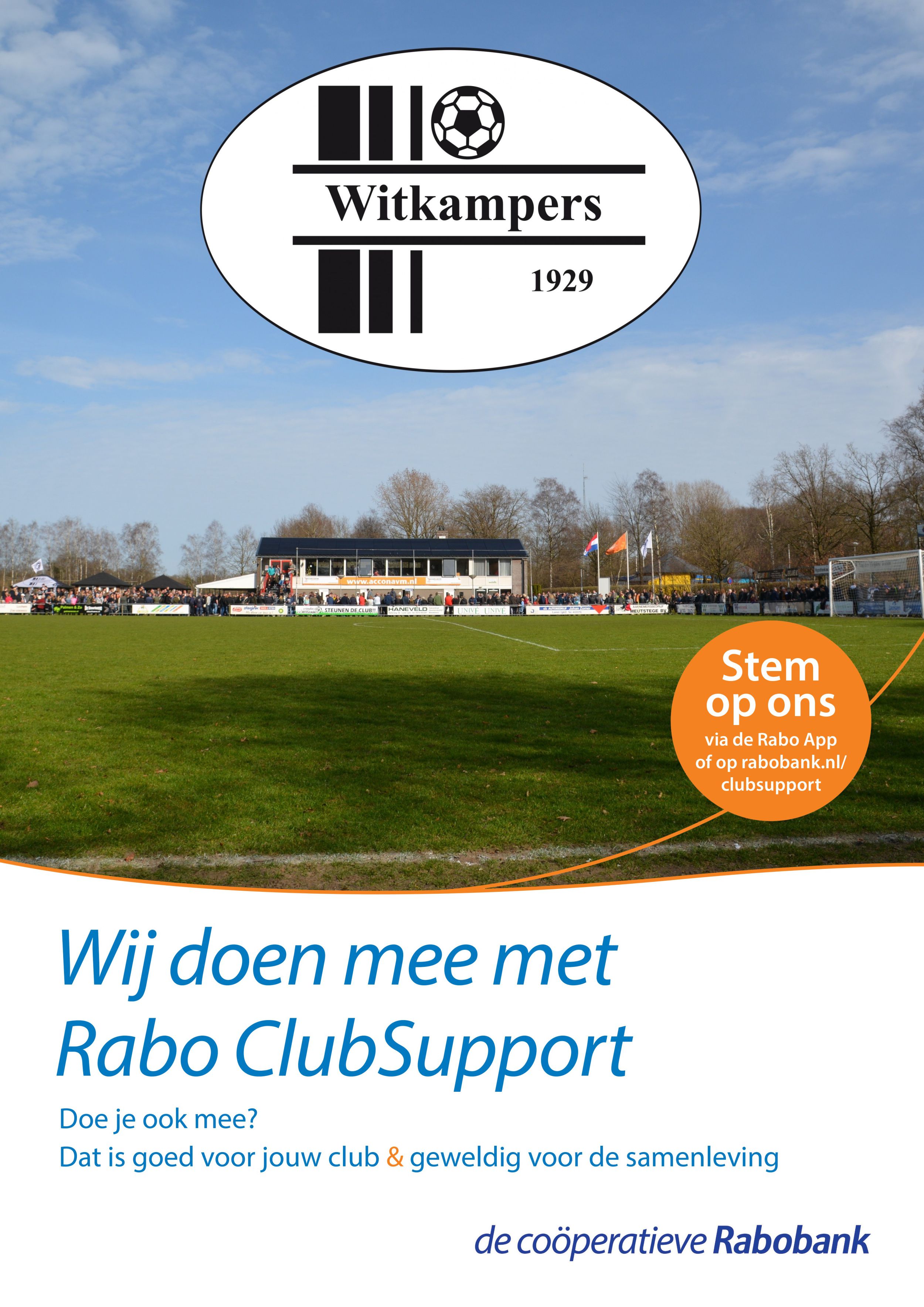 Rabo ClubSupport - Stem op VV Witkampers