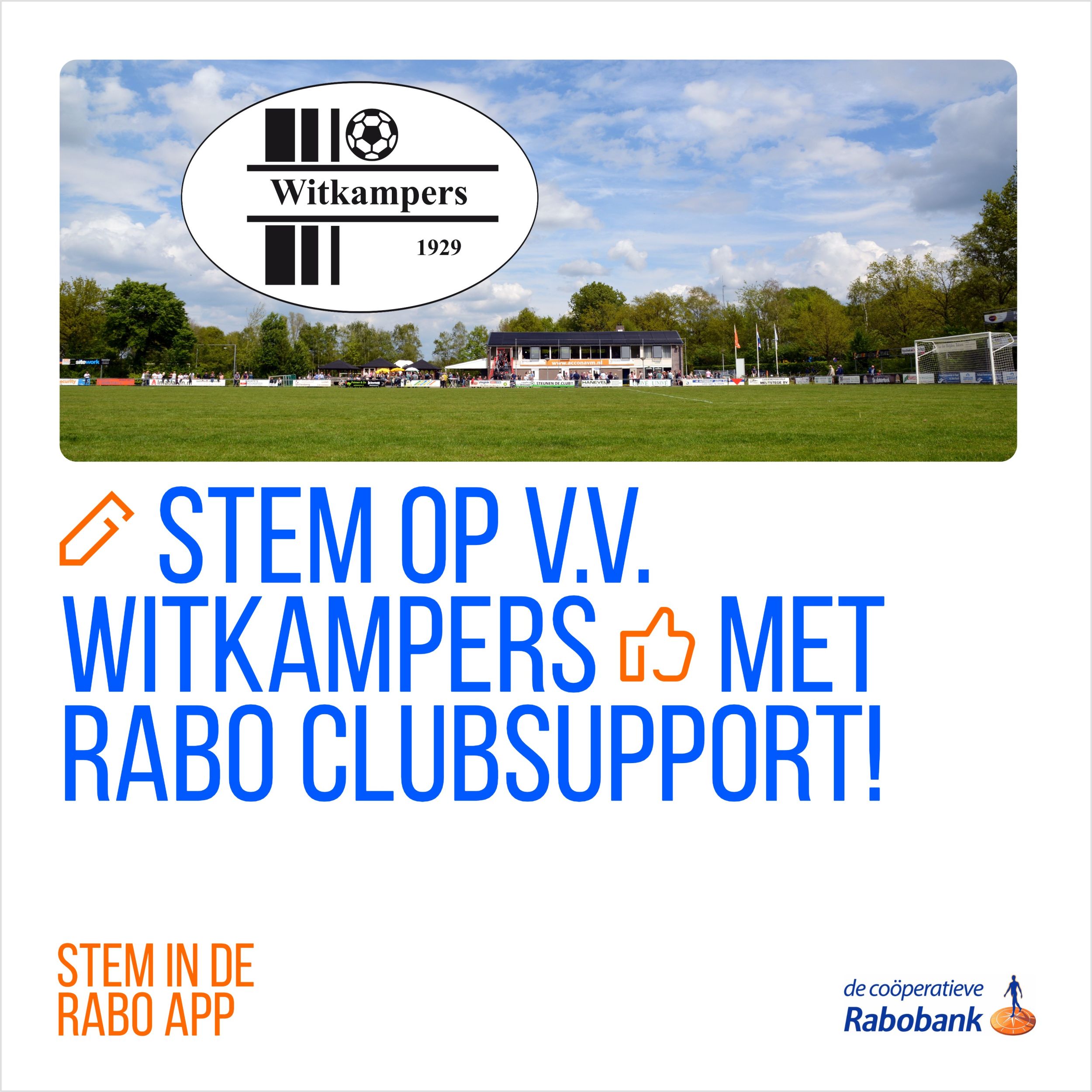 Rabo ClubSupport - vv Witkampers