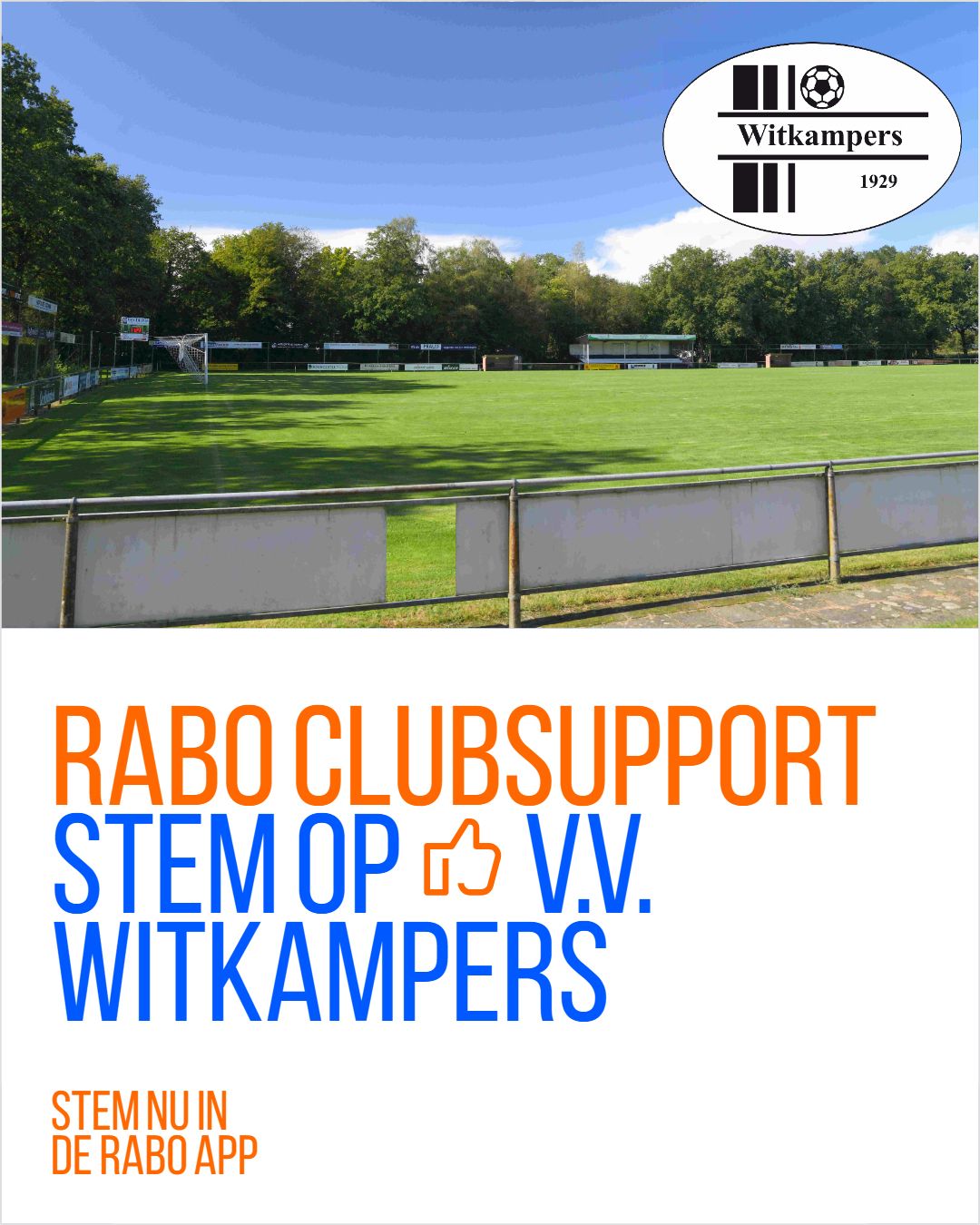 Rabo ClubSupport - vv Witkampers
